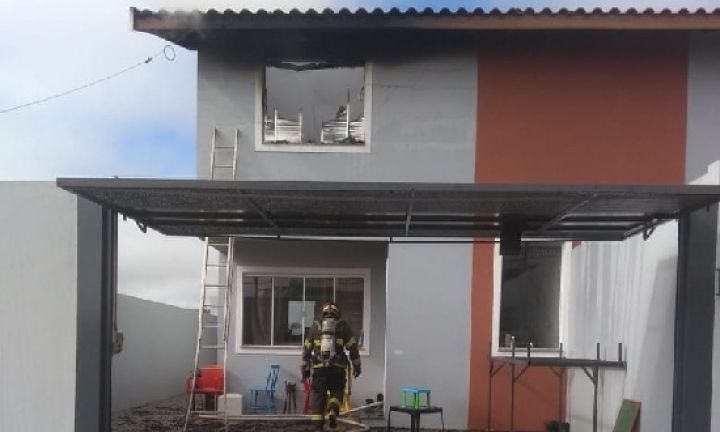 Explosões seguidas de incêndio mobilizam Corpo de Bombeiros em Avaré