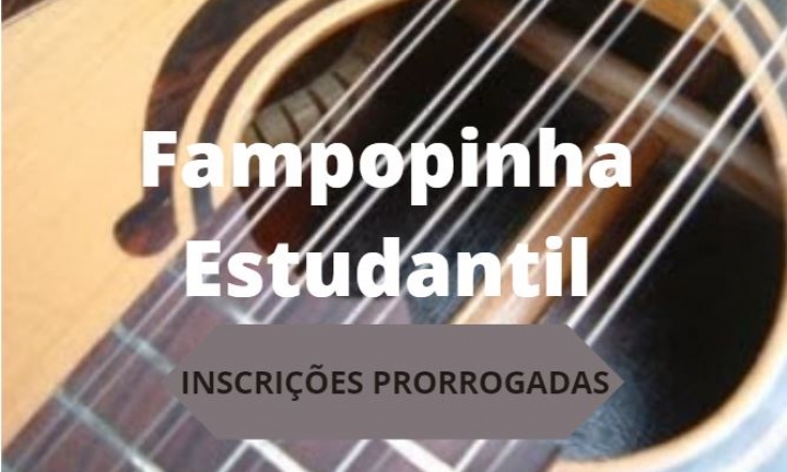 Fampopinha Estudantil: inscrições são prorrogadas até 18 de agosto