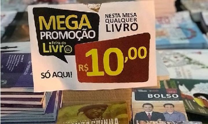 Com títulos a partir de R$ 10, Feira Popular do Livro começa hoje