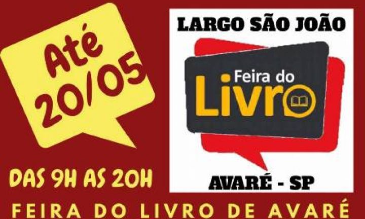 Feira do Livro é prorrogada até domingo, 20