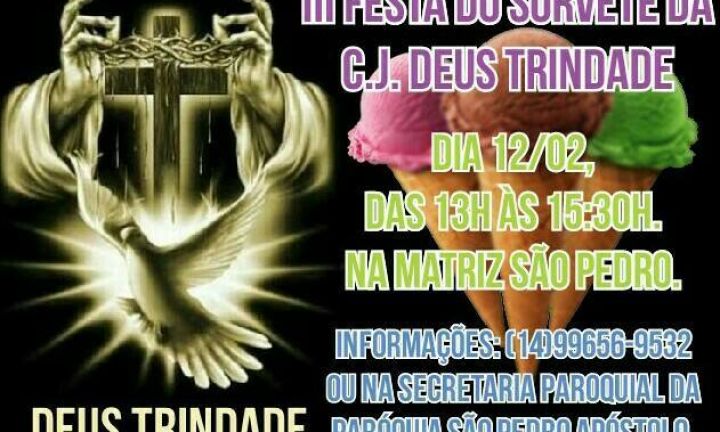 Vem aí a 3ª Festa do Sorvete