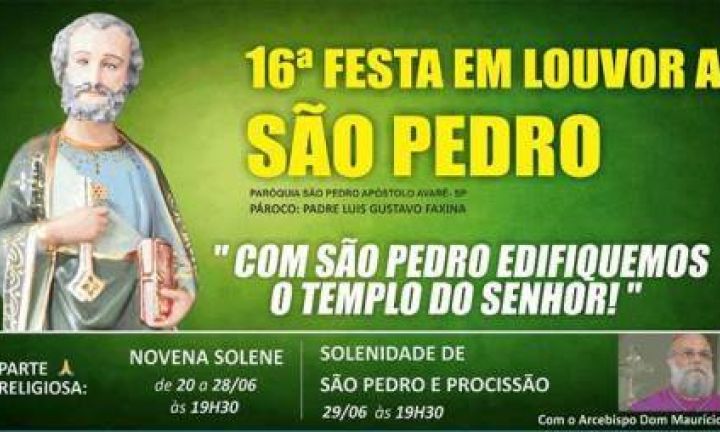 Continua a quermesse da 16ª Festa de São Pedro