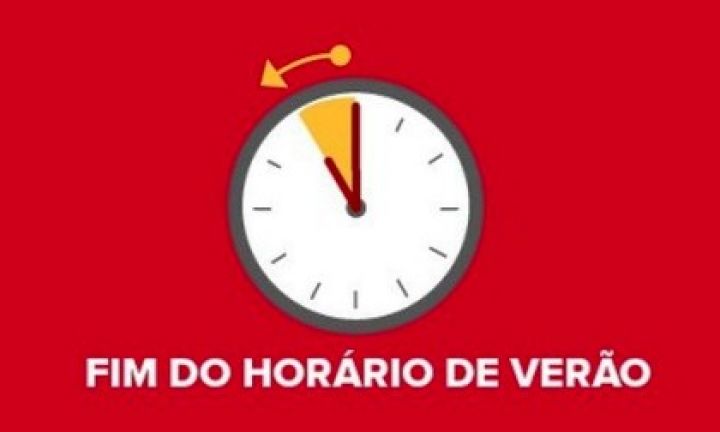 Horário de verão termina neste fim de semana