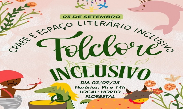Educação Especial vai celebrar folclore com atividades lúdicas no Horto