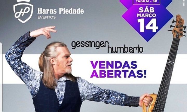 Humberto Gessinger se apresenta no Haras Piedade em Taguaí