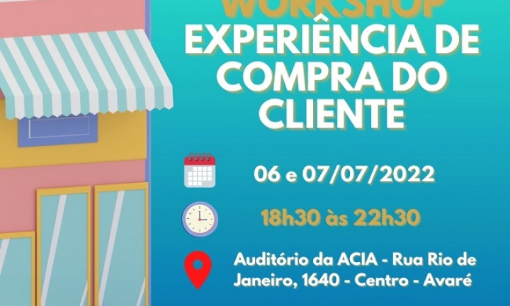 Experiência de compra é tema de workshop promovido pelo Sebrae