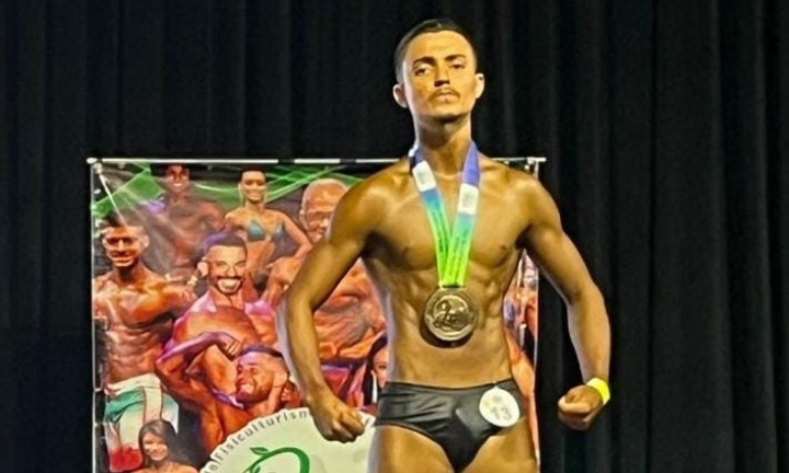 Atleta de 17 anos é o mais novo nome de Avaré no fisiculturismo