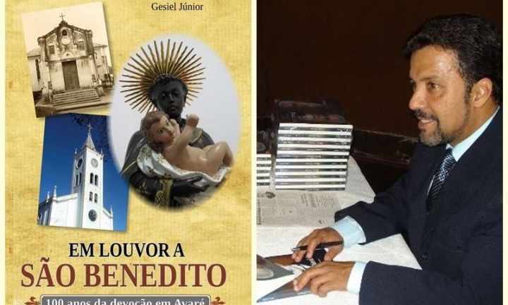 “Em louvor a São Benedito” é o novo  livro de Gesiel Jr.