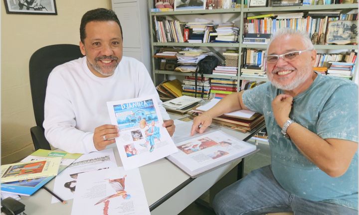 Cartunista e biógrafo de Djanira lançam a história em quadrinhos da pintora