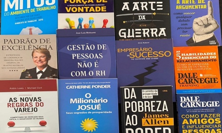 Feira Popular do Livro traz títulos para o empreendedor por R$ 20,00
