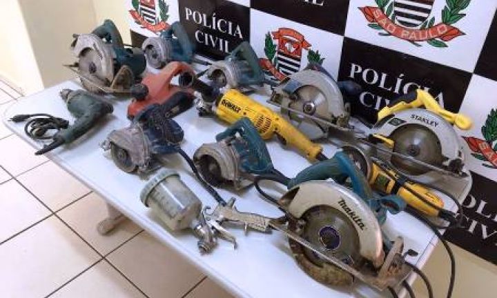 Polícia esclarece furtos em construções e recupera máquinas