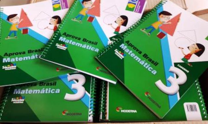 Educação adquire material para alunos dos 4º e 5º anos