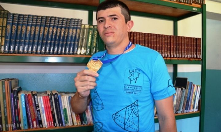 Preso em Itaí é ouro em Olimpíada de Matemática