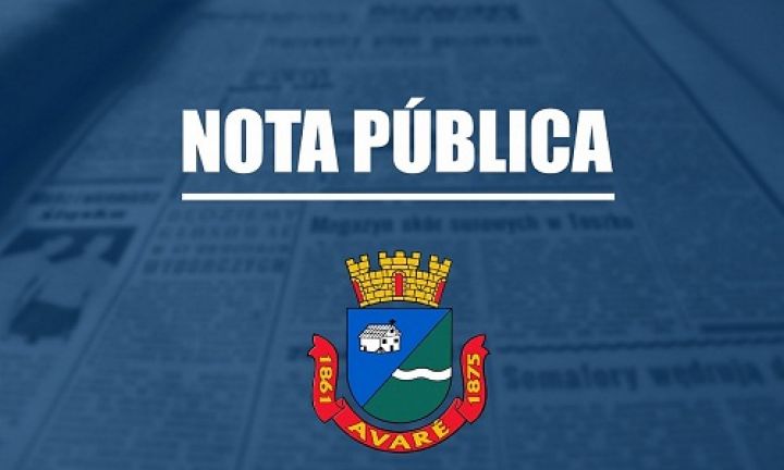 Prefeitura de Avaré suspende aulas e eventos municipais