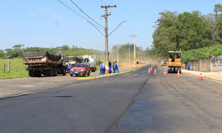 Avenida Nova Avaré ganha recapeamento e duplicação