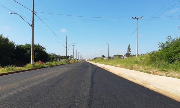 Prefeitura de Avaré conclui pavimentação da Avenida Cunha Bueno