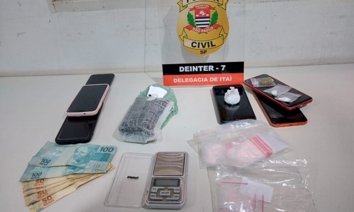 Operação da Polícia Civil termina com 10 presos e mais de 1kg de drogas apreendido