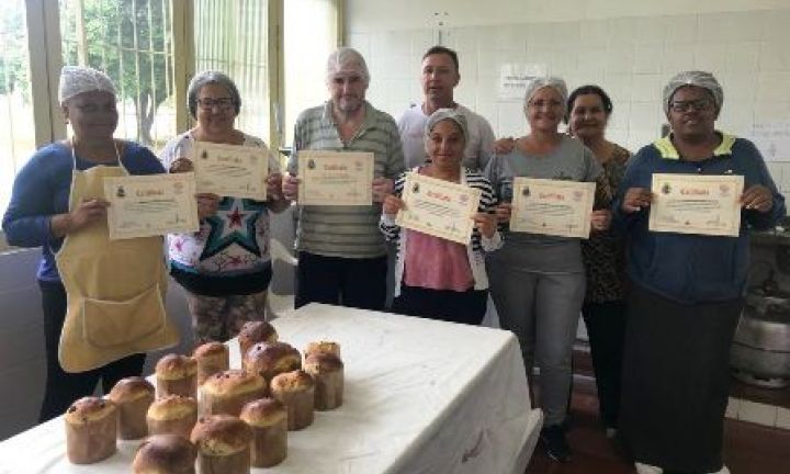 Curso de Padaria Artesanal diploma primeiras turmas