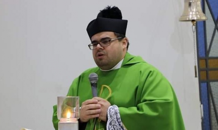 Padre Bruno Oliveira será o novo pároco do Santuário de Nossa Senhora das Dores