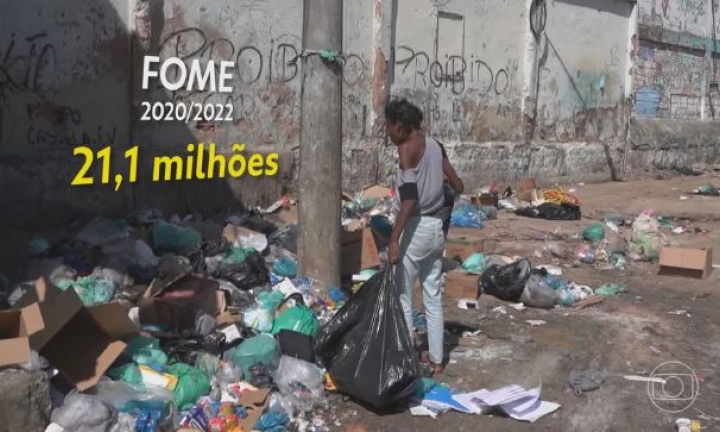 Brasil tem mais de 21 milhões de pessoas que não têm o que comer todos os dias