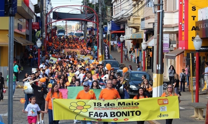 Caminhada da campanha Faça Bonito acontece nesta segunda-feira, 19