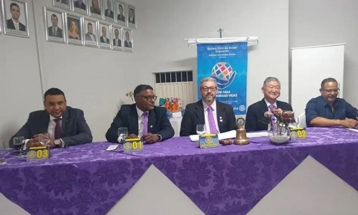 Rotary Club Avaré Expoente empossa nova diretoria para o biênio 2022/2023