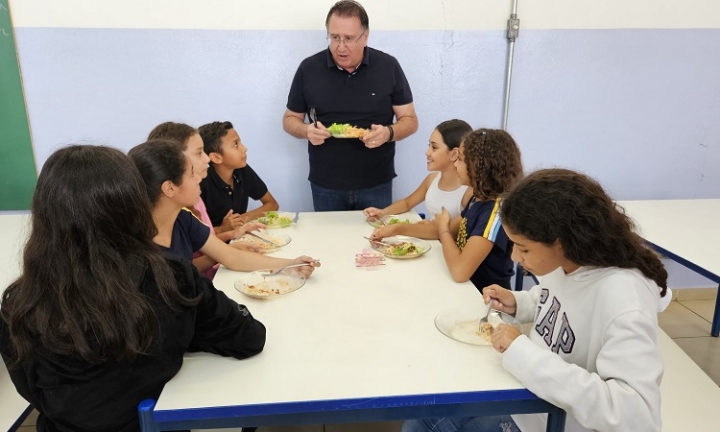 Educação faz apresentação da merenda que será servida em escolas municipais