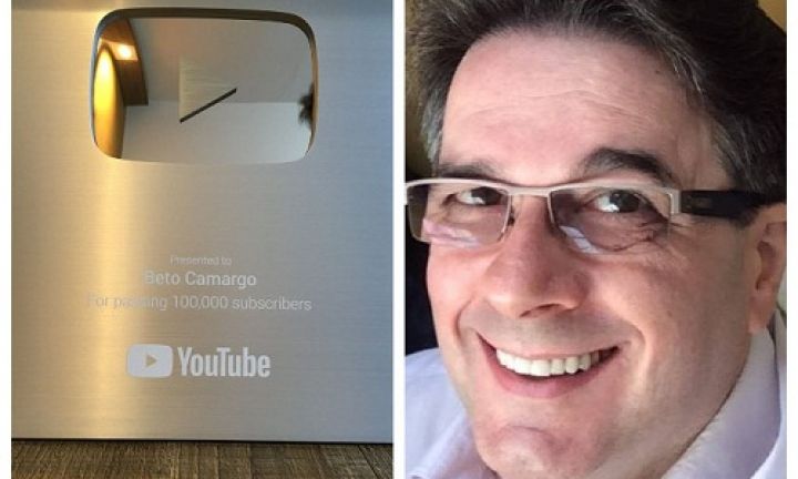 Professor avareense conquista prêmio do Youtube