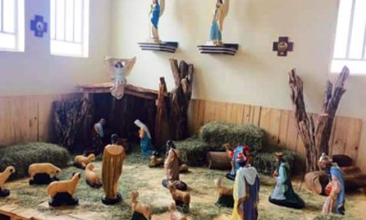 Montado o Presépio da Capela de Santa Rita