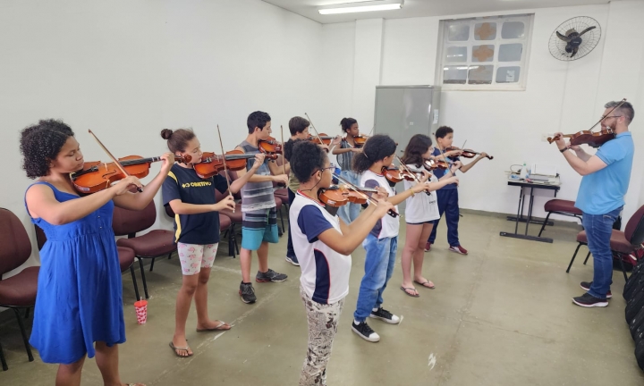 Projeto Guri de Avaré oferece cursos gratuitos de música