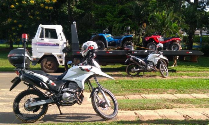 Quatro quadriciclos já foram apreendidos pela PM na Operação Verão