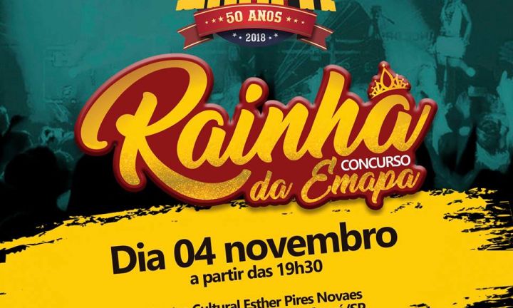 Rainha da Emapa será escolhida no domingo