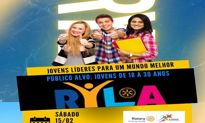 Rotary Club de Avaré realiza palestras para jovens. Inscreva-se!