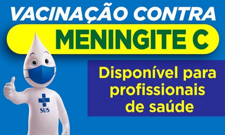 Vacinação contra Meningite C para profissionais da saúde começa na segunda, dia 1º