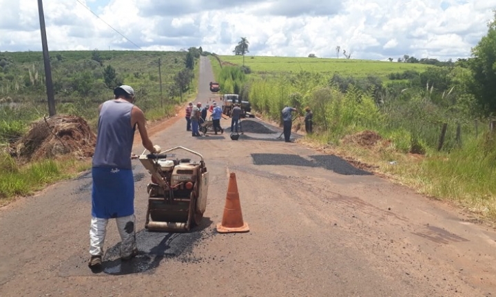 Estrada da Barra Grande danificada pelas chuvas é recuperada