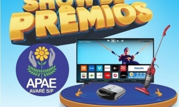 APAE de Avaré promove Show de Prêmios