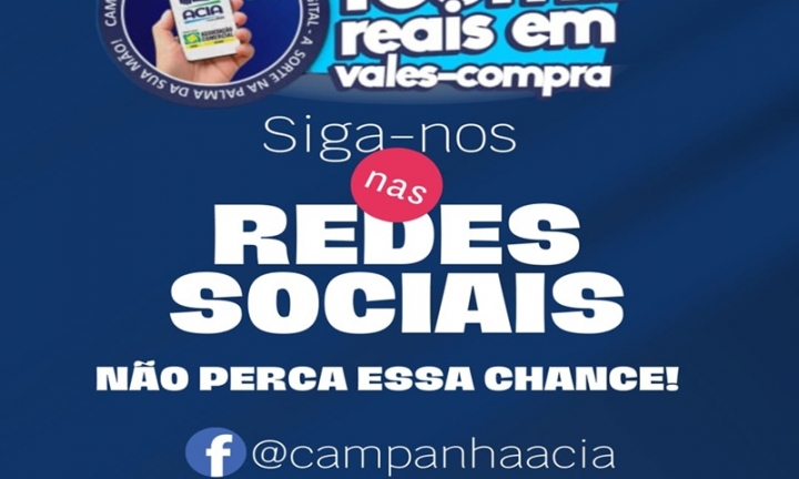 ACIA lança a Campanha Vales-Compra 2025 com R$ 100 mil em prêmios