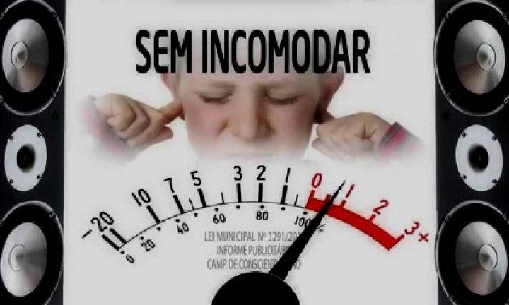 Multa por som alto pode chegar a R$ 1.800,00