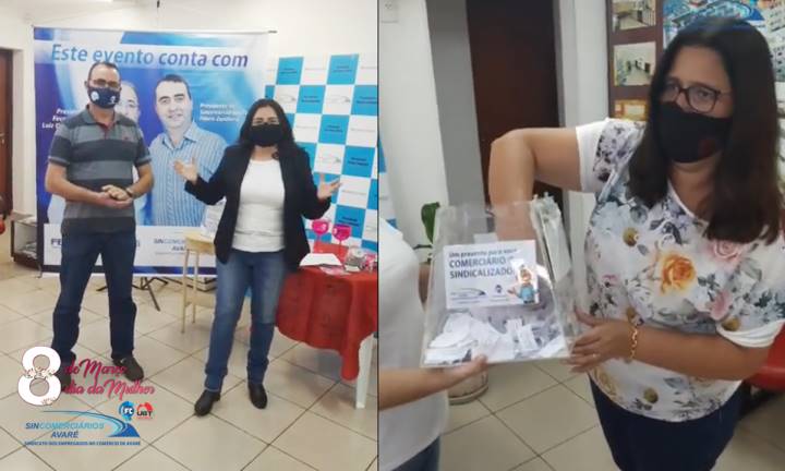 Sincomerciários sorteou Vales-Compras para Comerciárias Associadas