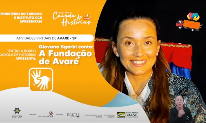 Vídeo de Avaré no projeto Teatro a Bordo – Caixola de Histórias já está na internet