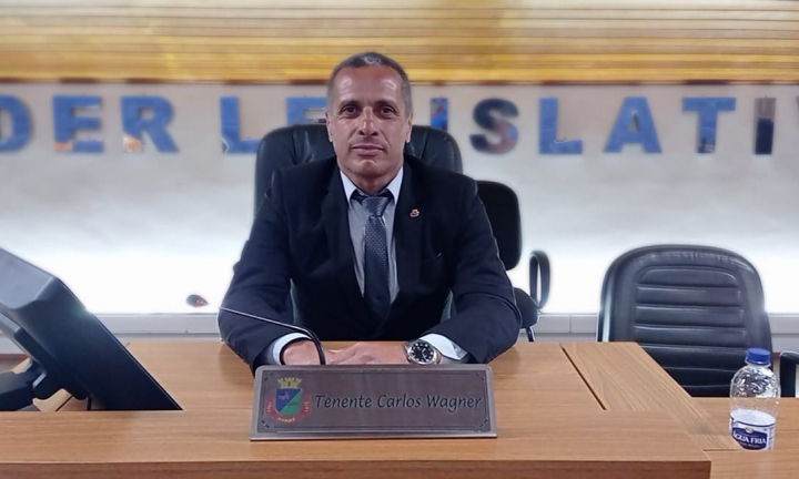 Tenente Carlos Wagner é o novo presidente da Câmara Municipal de Avaré