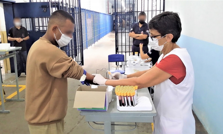 Penitenciária II de Avaré realiza testagem em massa de Covid-19