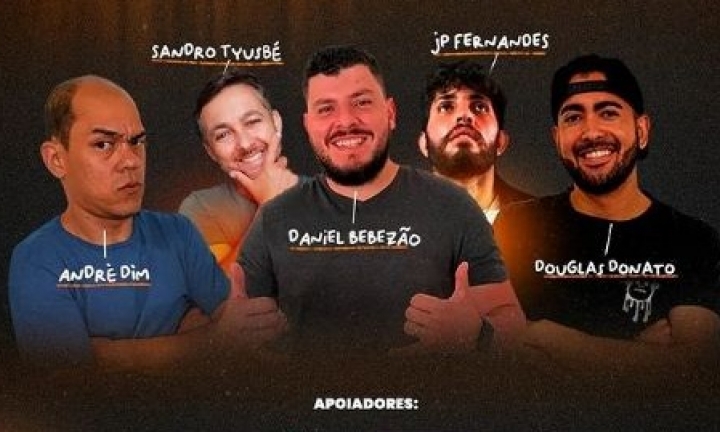 Comediantes farão show beneficente na Estação das Artes em Avaré