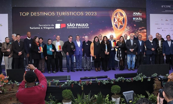 Avaré conquista o Prêmio Top Destinos Turísticos na categoria Turismo Náutico