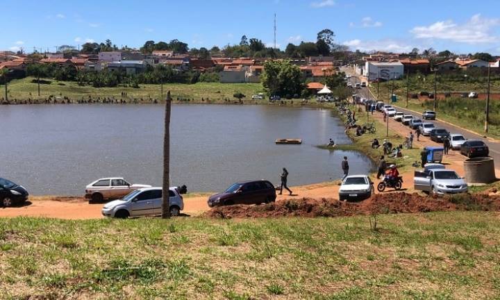 Torneio de Pesca agitou o Lago Bertha Bannwart no final de semana