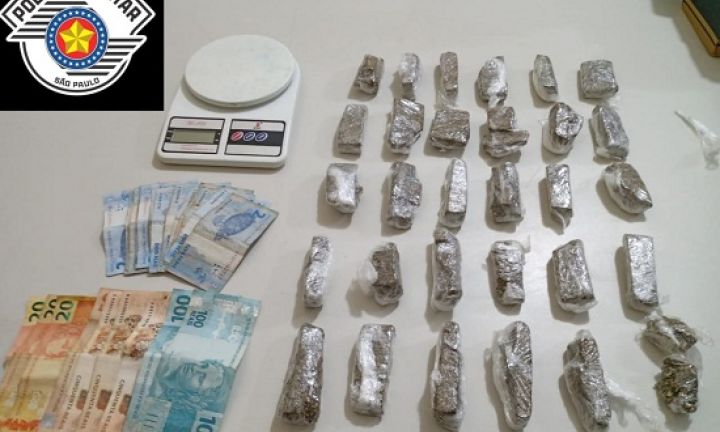 Homem é preso no Duílio Gambini por tráfico de drogas