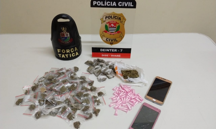 Polícia Civil de Avaré acaba com esquema de venda de drogas no bairro do Braz