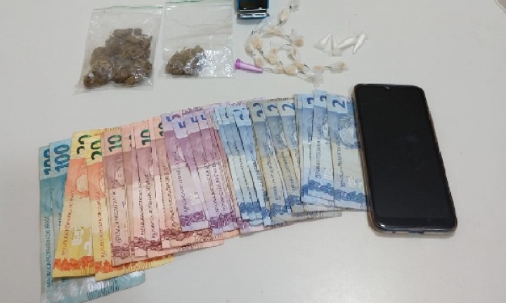 Homem é preso em casa com maconha, cocaína e crack em Avaré