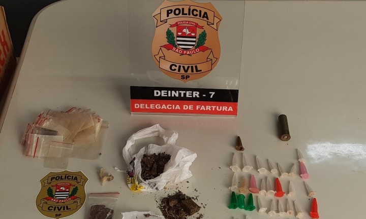 Três são presos por tráfico de drogas durante ações da Polícia Civil