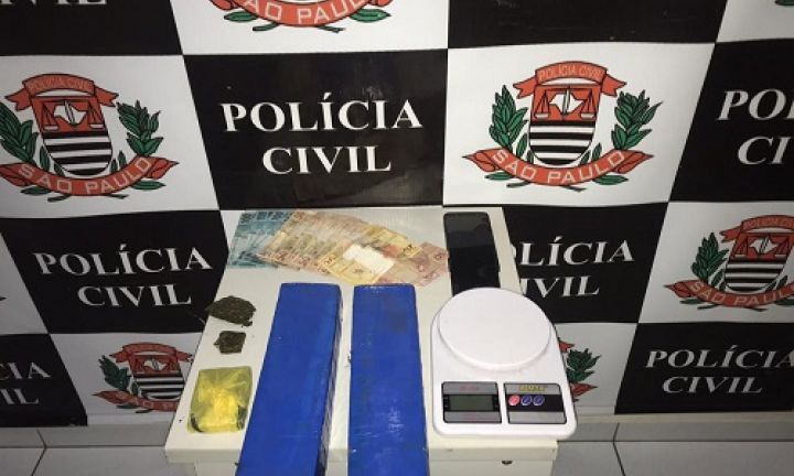 Polícia Civil prende irmãos por tráfico de drogas